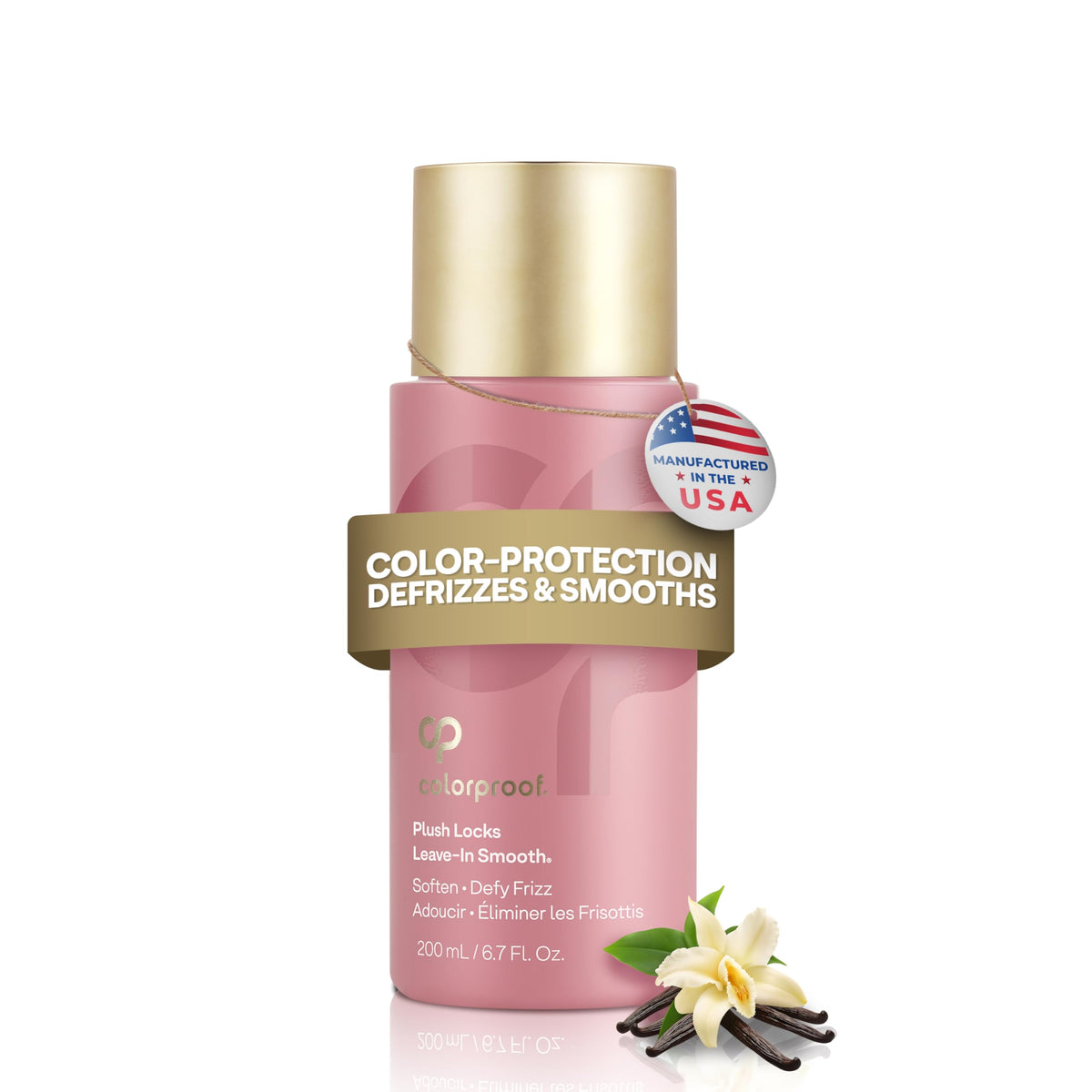 ColorProof plush locks front packaging showing bottle and branding for easy identification