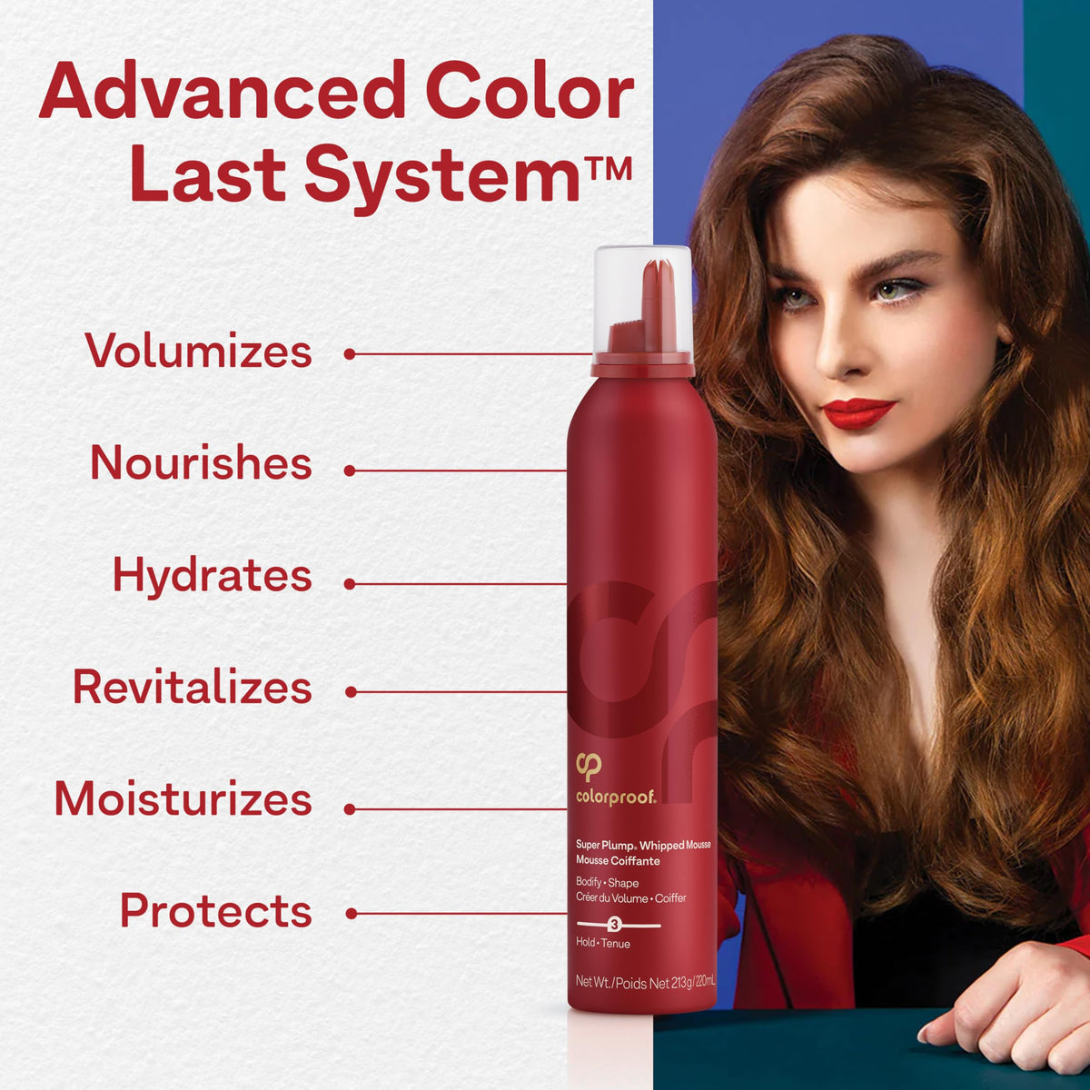 ColorProof ingredients shot with sea kelp and coconut showing nourishment and strength benefit