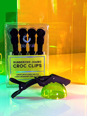 Colortrak clip beside hand showing 5.3 inch length for larger sections