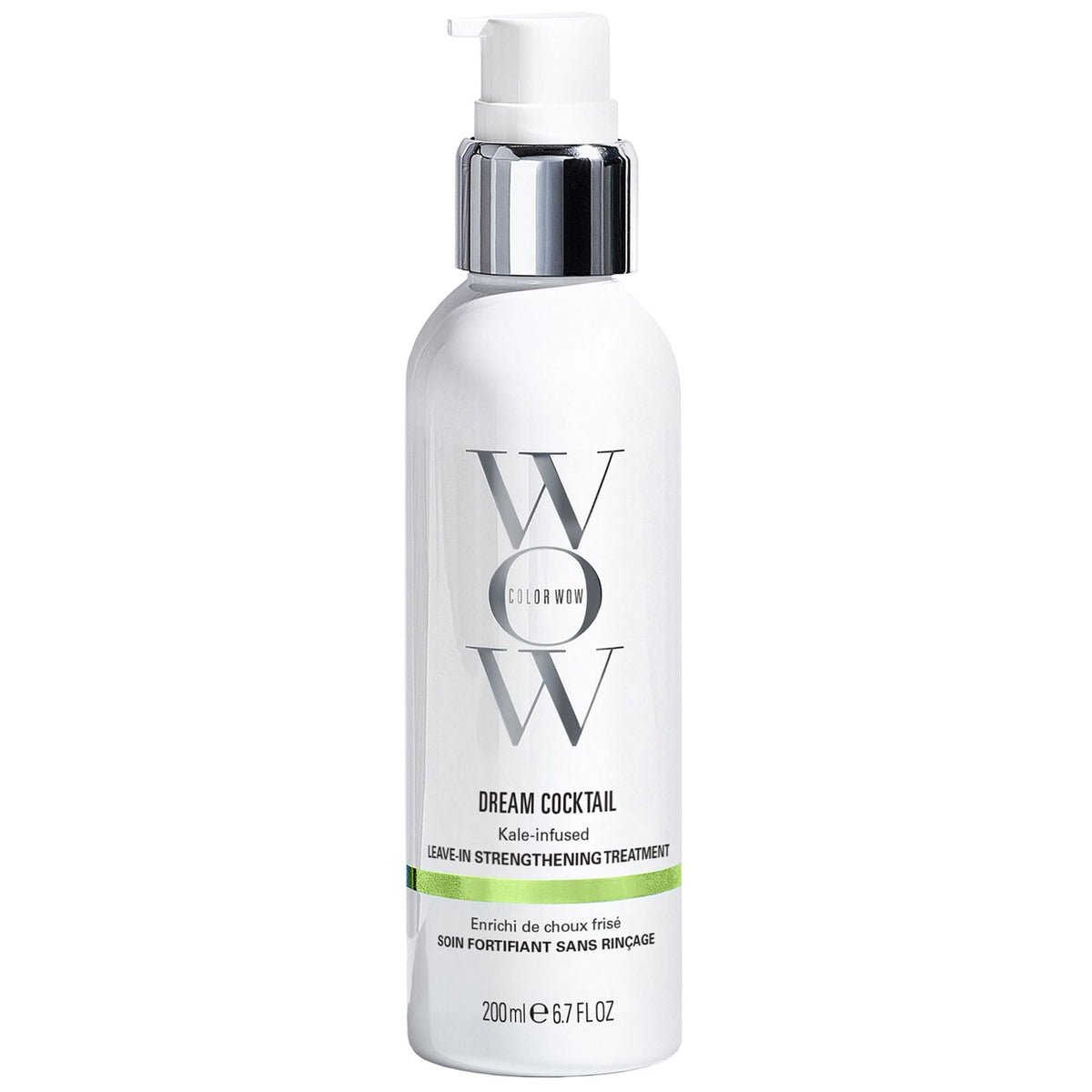 COLOR WOW front packaging showing bottle and branding, highlights instant strengthening