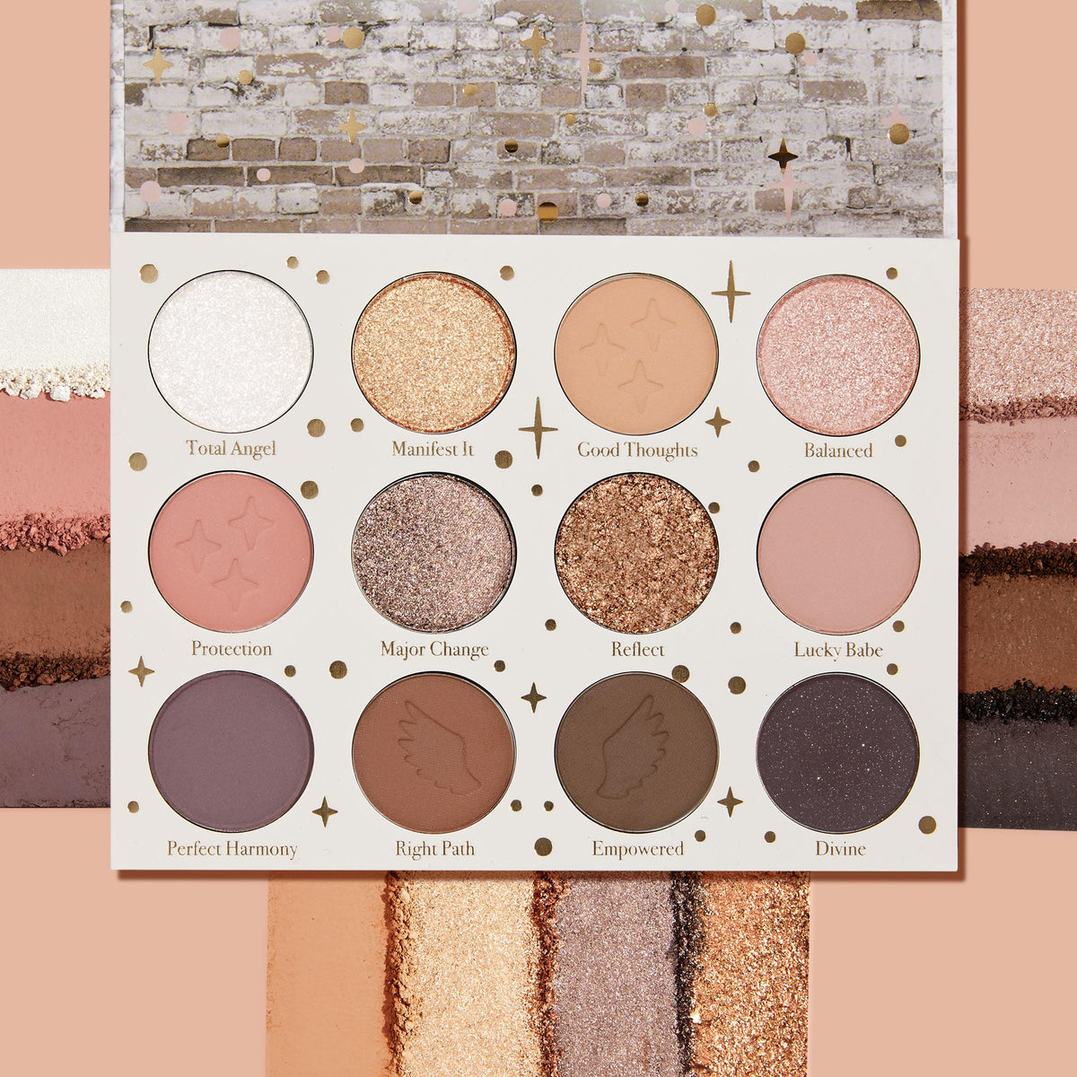 ColourPop eyeshadow pan close-up showing smooth pressed texture and blendable payoff benefit