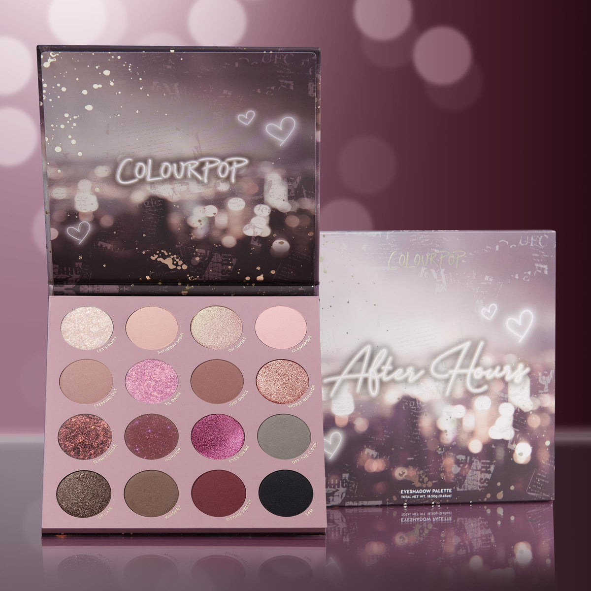 ColourPop packaging and label view communicating cruelty-free formula and branding