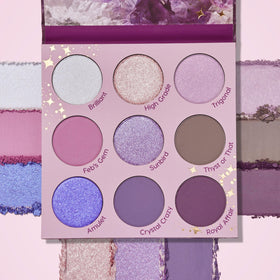 ColourPop close-up of the metallic opalescent pan showing luminous duo‑chrome shift