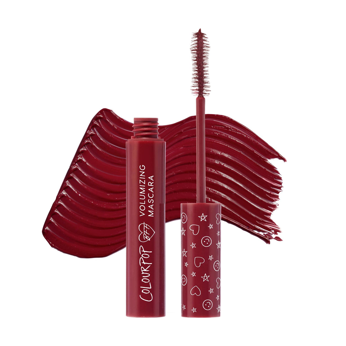 ColourPop BFF Mascara front packaging showing shade and tube for bold color