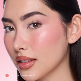 ColourPop Blush Stix blended on cheek closeup showing radiant glow and seamless look benefit