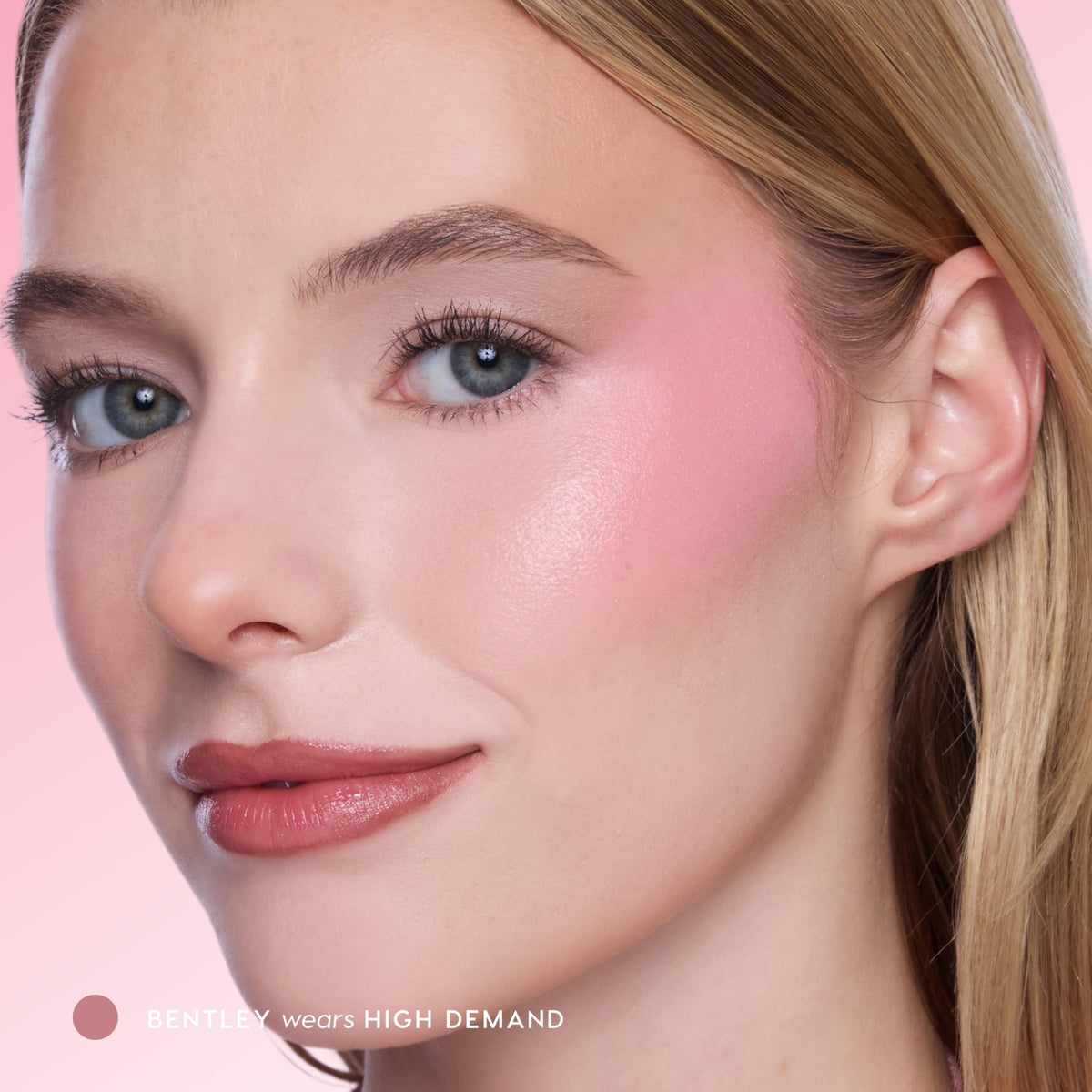 ColourPop Blush Stix being blended with fingers for seamless, skin-like finish