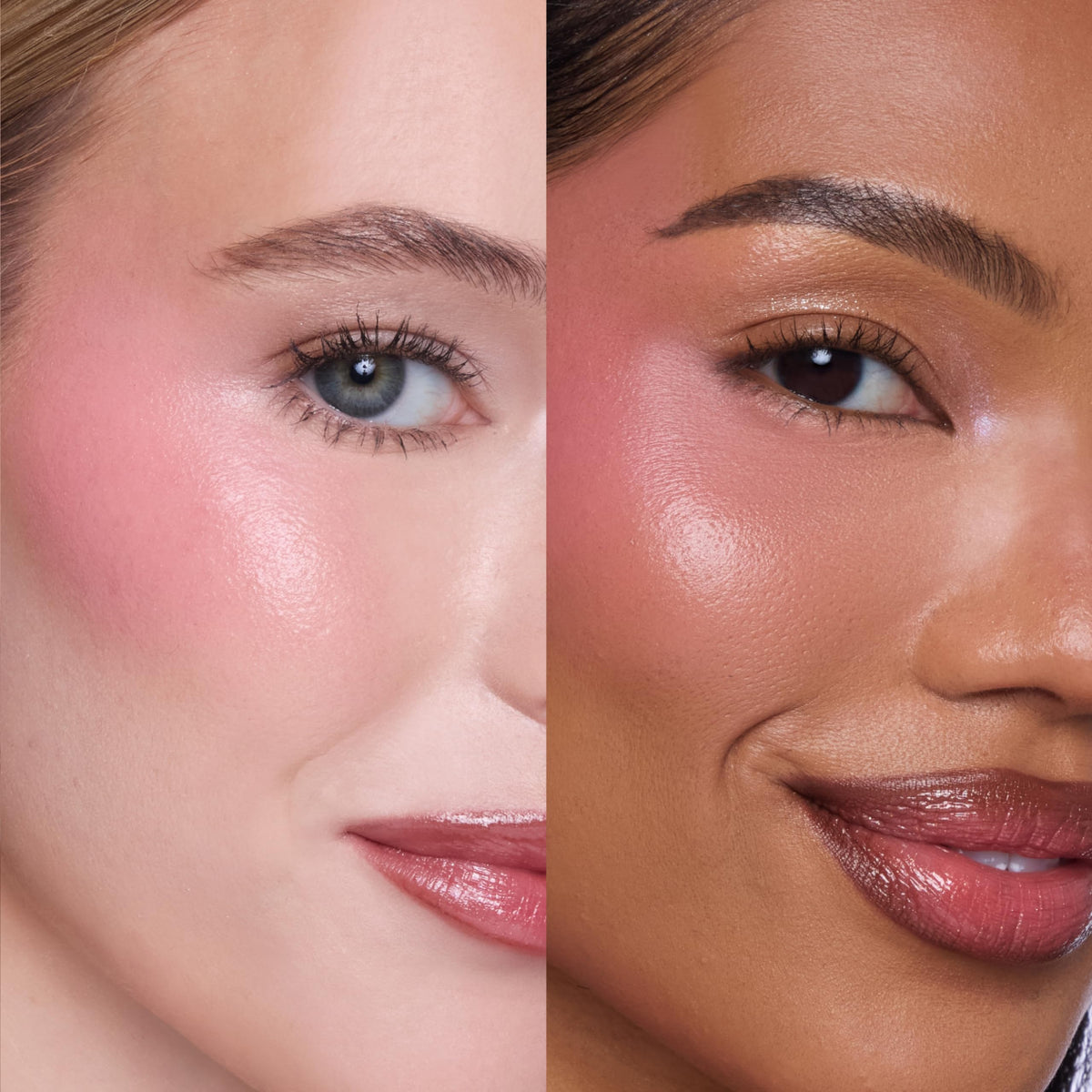 ColourPop Blush Stix arm swatch demonstrating buildable color and blendability benefit
