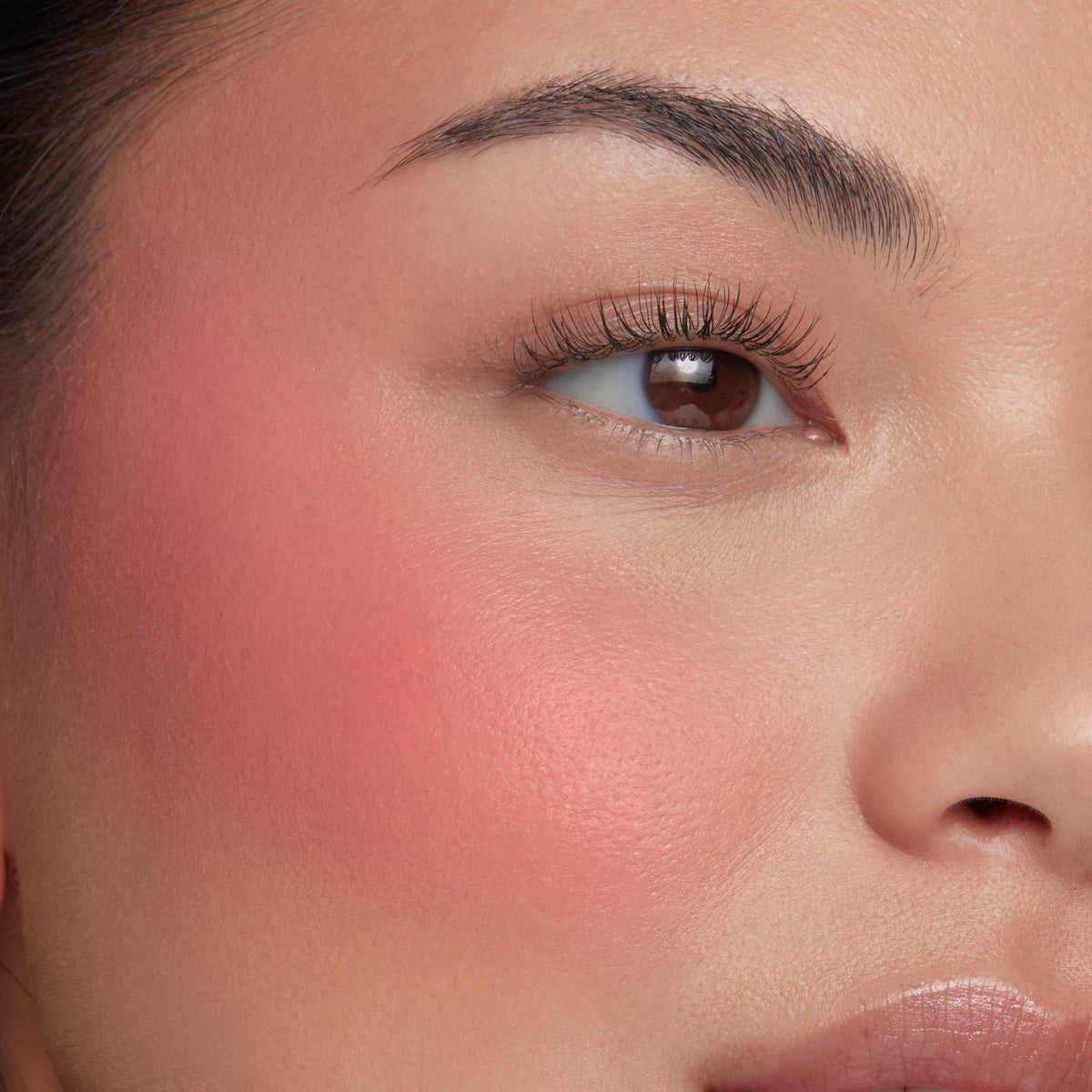ColourPop blush texture swatched on skin highlighting blendability and dewy finish