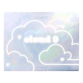 ColourPop Cloud 9 held in hand to show palette size and travel-friendly convenience