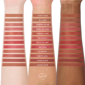 Finger blending ColourPop Cloud Whip showing easy application and diffusion