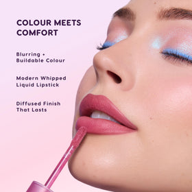 ColourPop cream texture close-up swirl showing airy, blendable finish