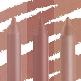 ColourPop lip pencil applied on model lips showing defined shape and long-wear benefit