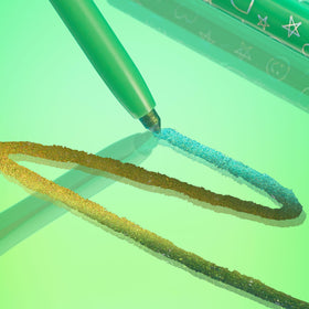 ColourPop label detail highlighting vegan and cruelty-free formula benefits