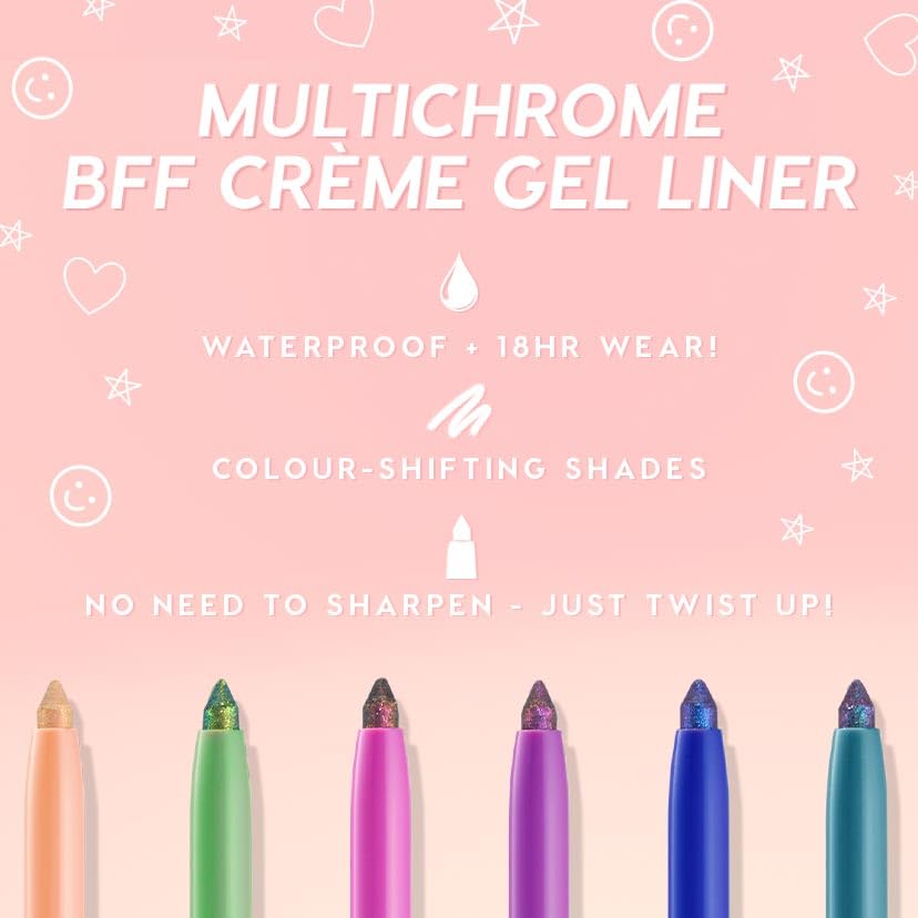 ColourPop eyeliner with water droplet showing waterproof hold for all-day wear