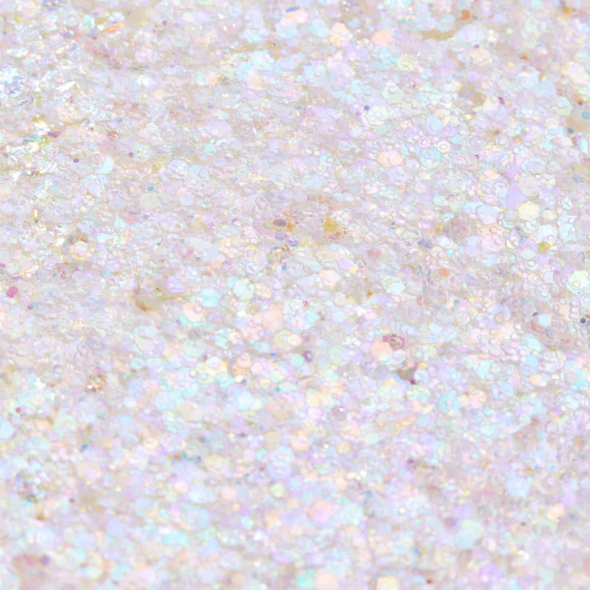 ColourPop Disco Lady texture close-up revealing multi-colored sparkle