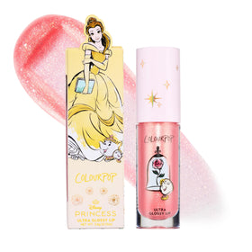 ColourPop front packaging showing Mademoiselle Belle label and collectible artwork, highlighting charm