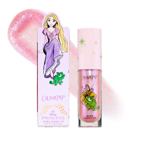ColourPop Courageous Rapunzel gloss front view showcasing shade and shiny finish