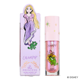 ColourPop Courageous Rapunzel label and packaging detail showing product name and ingredients
