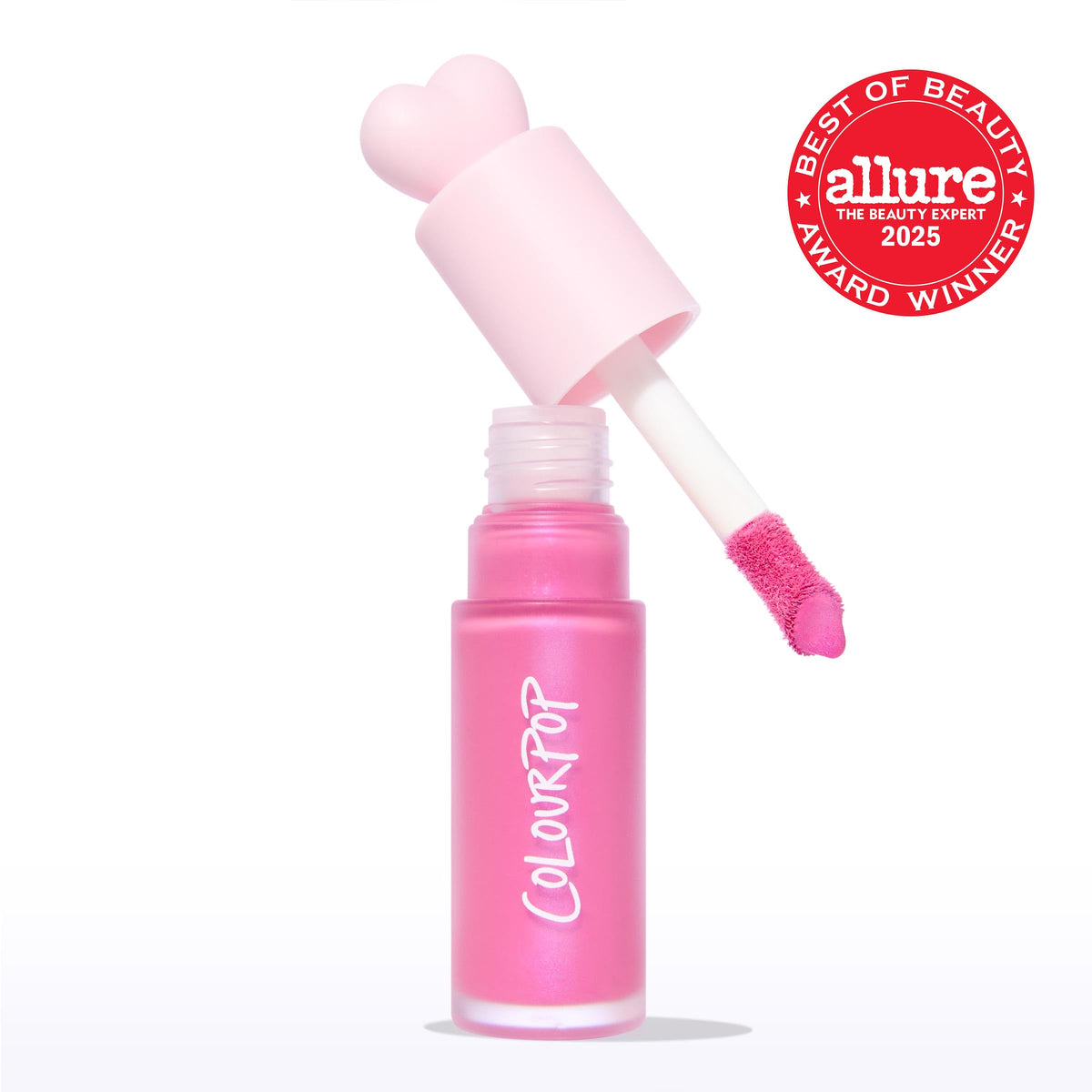 ColourPop doe-foot applicator closeup highlighting precise placement and easy blending