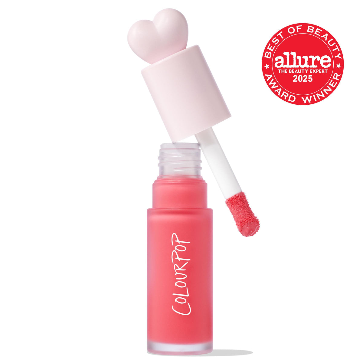 ColourPop doe-foot applicator close-up demonstrating precise placement and control
