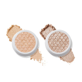 ColourPop duo front packaging showing both pans and compact design for travel convenience