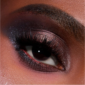 ColourPop eclipse glitter texture close-up reveals sparkle adhesion and minimal fall-out