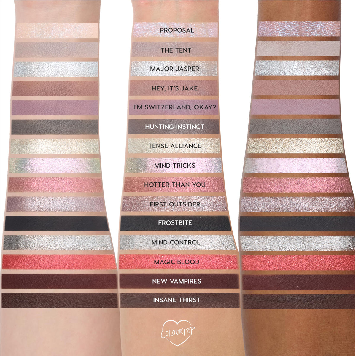 ColourPop eclipse in hand scale shows compact size and travel-friendly design