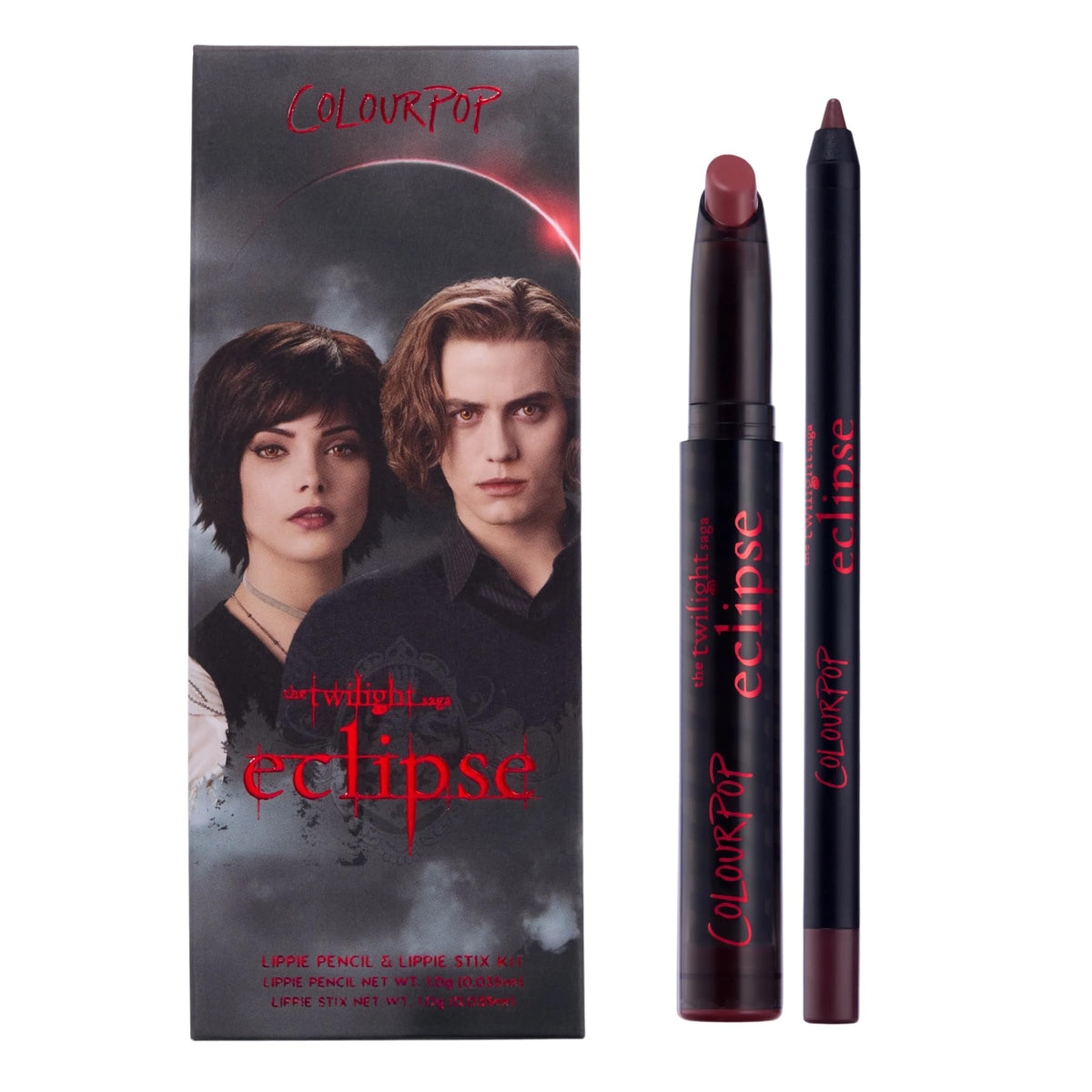 ColourPop Eclipse New Love front packaging showing kit and branding for collectors