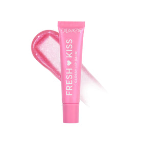 ColourPop front tube showing Raspberry Crème and glossy packaging benefit clear product ID