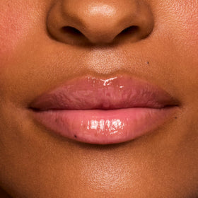 ColourPop ingredients label highlighting hyaluronic acid, peptides, shea butter