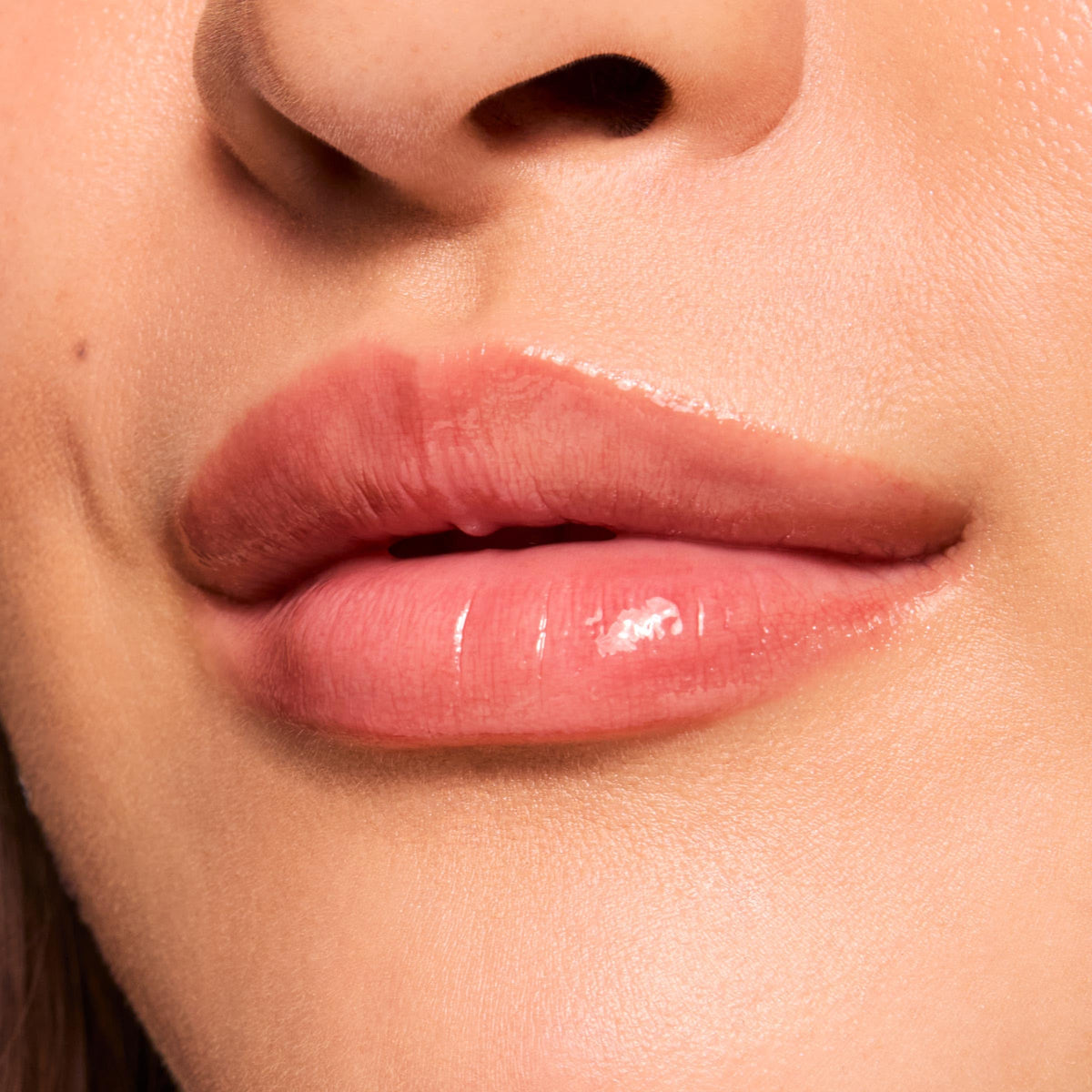 ColourPop Fresh Kiss on model lifestyle image highlighting natural gloss