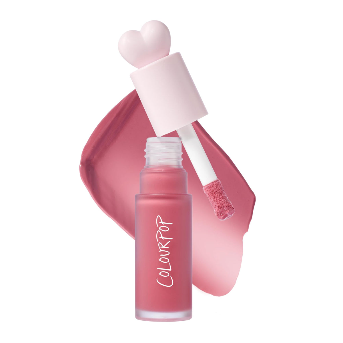 ColourPop front bottle showing compact tube and sleek label for quick identification