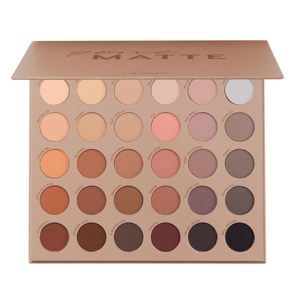 ColourPop front packaging showing compact palette and branding for easy storage