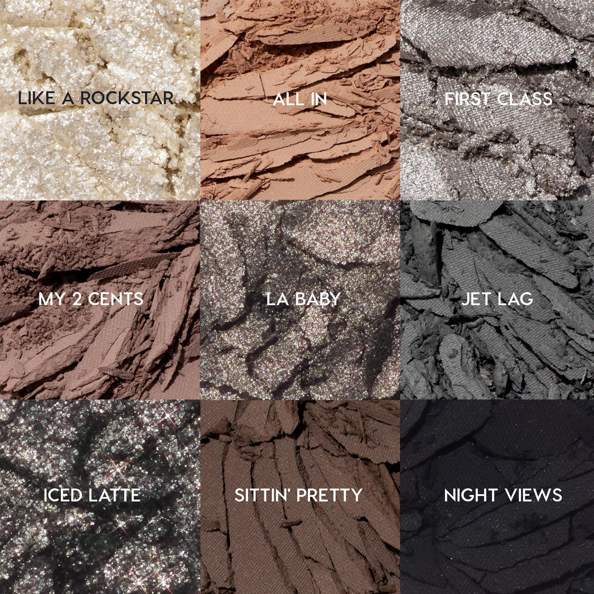 ColourPop gone metal swatches on arm showing high pigment and true color