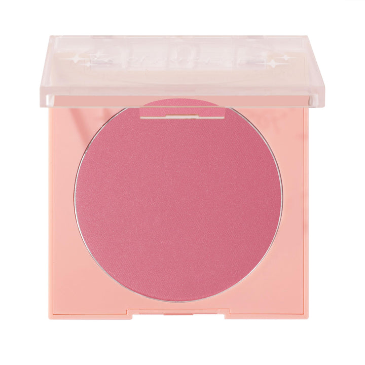 ColourPop heart compact front view showing compact design and portability benefit