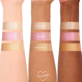 Droplet of Hi-Lite mixed into foundation showing customizable radiance