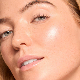 ColourPop drop on hand illustrating easy blendability and dewy finish