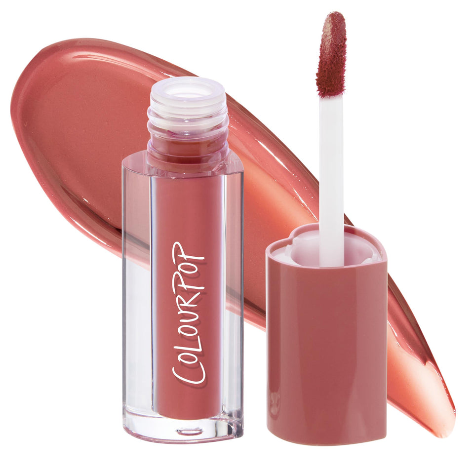 ColourPop HydraPop front tube showing Baby Fox shade and compact design
