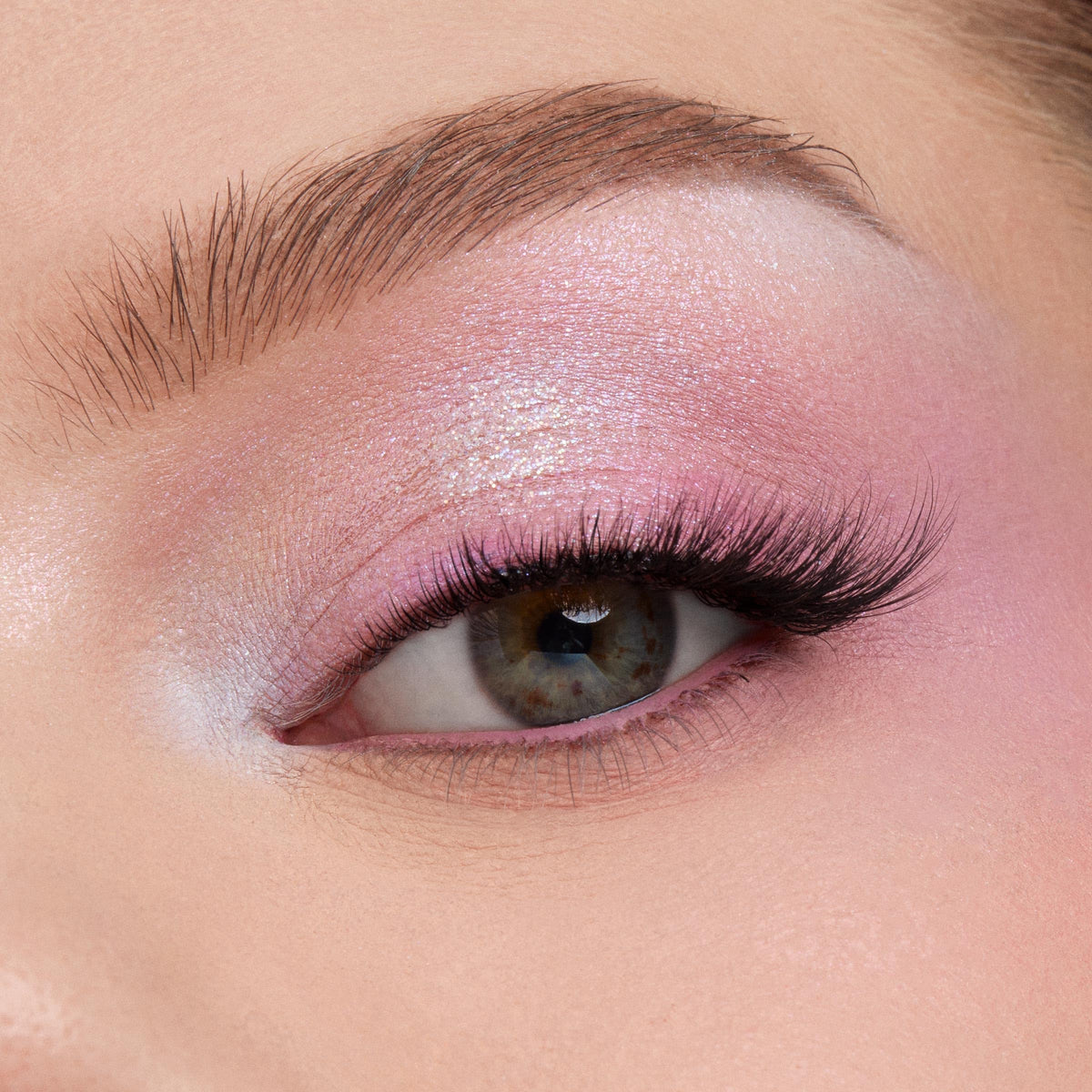 ColourPop close-up of metallic shade texture showing smooth shimmer and high payoff