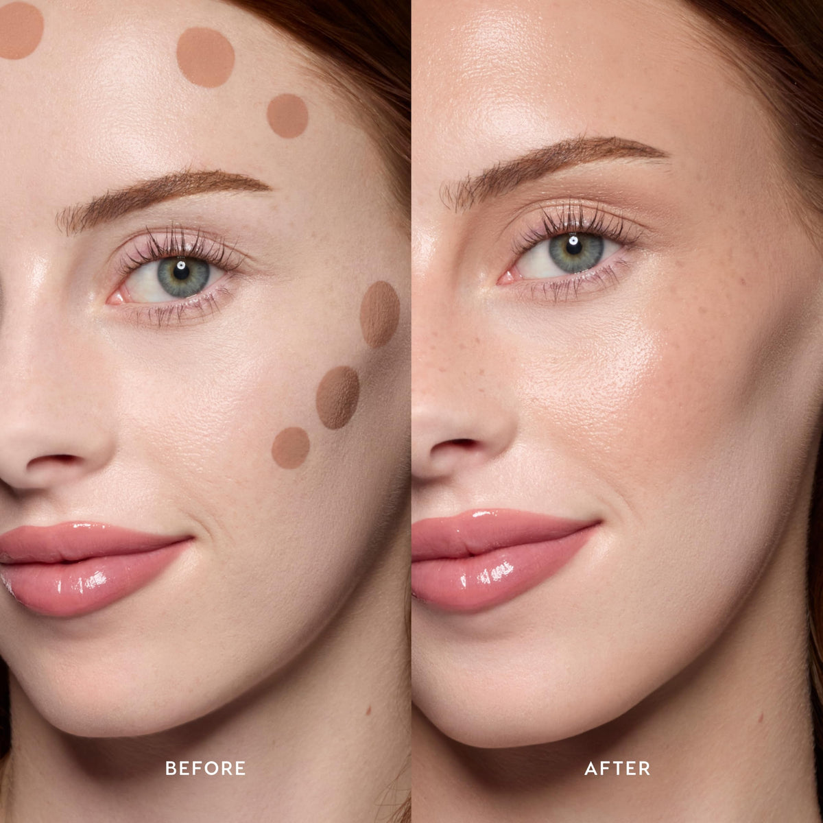 ColourPop liquid bronzer swatches on arm demonstrating buildable coverage and neutral tan payoff