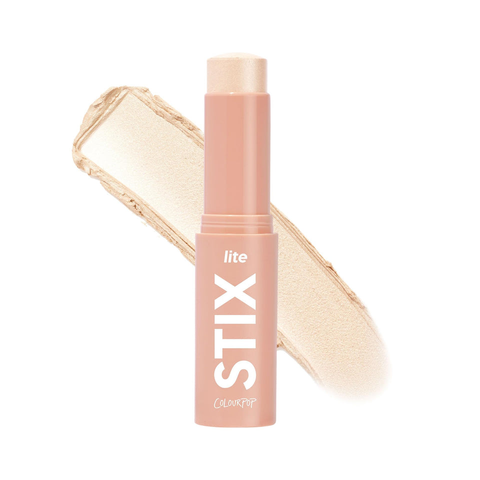ColourPop Lite Stix front packaging shows shade and portability benefit