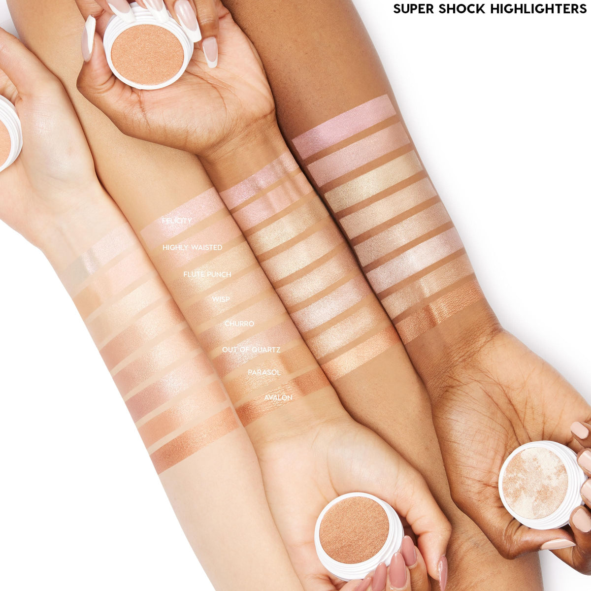 ColourPop Lunch Money fingertip application demonstrating press-on pigment benefit easy build