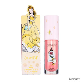 ColourPop Mademoiselle Belle next to common lip balm showing compact 0.24 fl oz size convenience