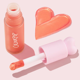 ColourPop ingredient label close-up highlighting hyaluronic acid and hydration benefit