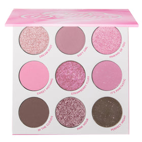 ColourPop front packaging of Pink Dreams palette, compact and travel ready