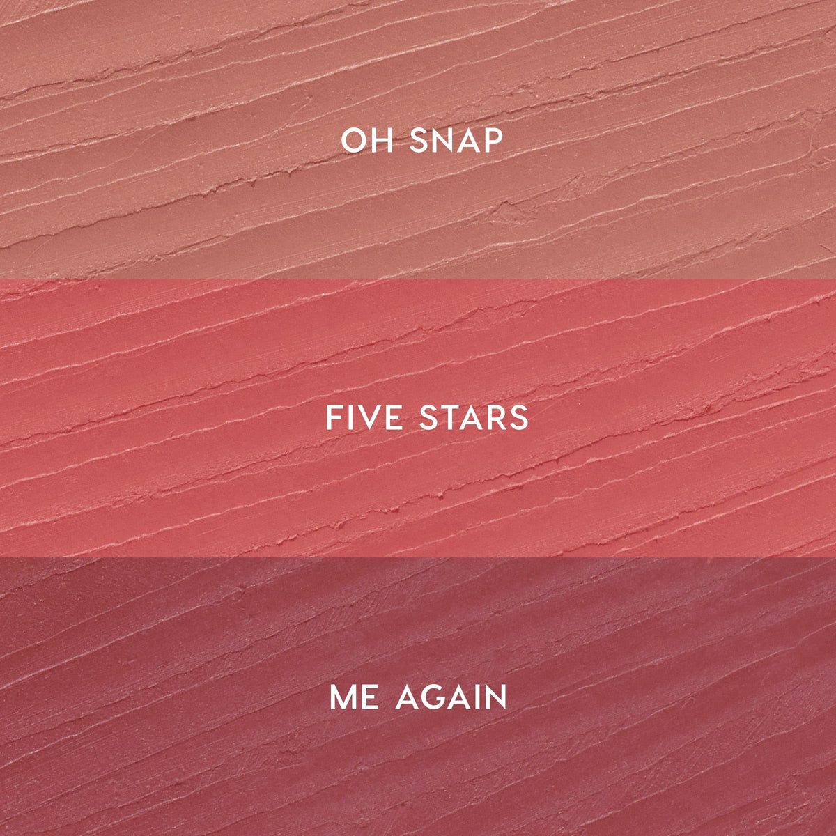 ColourPop three sharpenable pencils laid flat showing color variety and portability