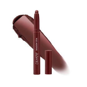 ColourPop Plum Tart front packaging showing compact stick for easy travel