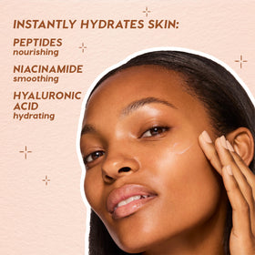 ColourPop close-up of smooth cream-gel texture demonstrating hydrating finish
