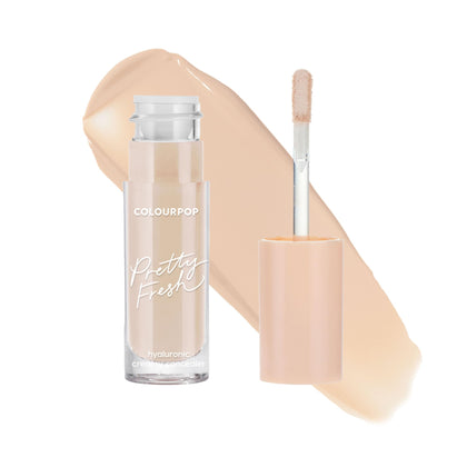 ColourPop front packaging of Pretty Fresh concealer Light 45W showing shade name and benefit