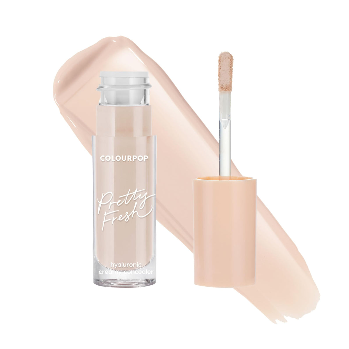 ColourPop front packaging showing product and shade, highlights clean branding and benefits